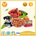 OEM 100% natural perro comida para bocadillos húmeda comida para perros en lata